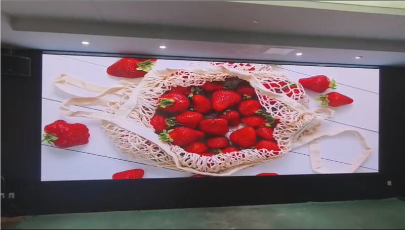 某高教會(huì)議室LED屏+P1.5+15.053㎡